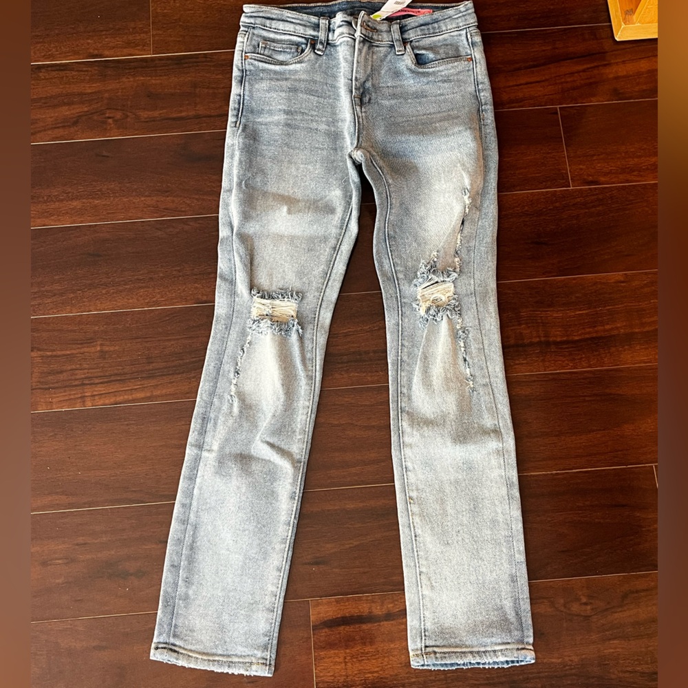 NWT - Blank NYC - Girls Distressed Skinny Denim Jeans - Size 12